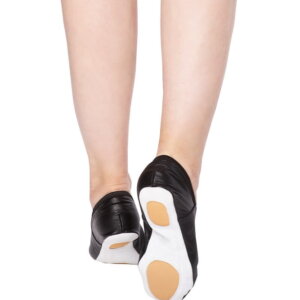 Baletki skórzane antypoślizgowe czarne - Get Spart