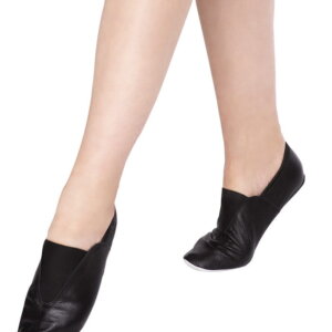 Baletki skórzane antypoślizgowe czarne - Get Spart