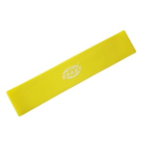 <STRONG>Guma fitness 500x50x0,6 mm Mini Band Get Spart żółta DY-LB-02YGS</STRONG> Guma fitness 0,6 mm Mini Band żółta Get Spart - Get Spart