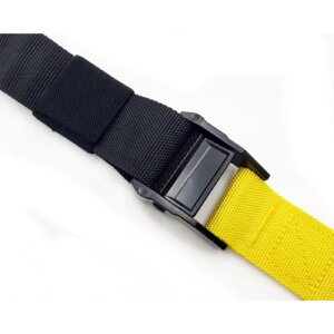 <P>Materiał: nylon, guma, stal<BR>Szerokość rączek: 13 cm</P> <P>W skład kompletu wchodzą:</P> <P>- taśma z metalowym karabińczykiem<BR>- taśmy z uchwytami pokrytymi pianką<BR>- uchwyt na drzwi<BR>- pokrowiec do przechowywania i przenoszenia</P> Pasy treningowe Crossfit Get Spart - Get Spart