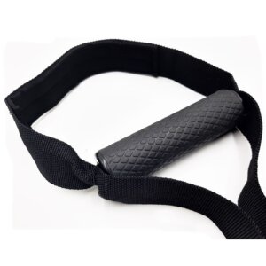 <P>Materiał: nylon, guma, stal<BR>Szerokość rączek: 13 cm</P> <P>W skład kompletu wchodzą:</P> <P>- taśma z metalowym karabińczykiem<BR>- taśmy z uchwytami pokrytymi pianką<BR>- uchwyt na drzwi<BR>- pokrowiec do przechowywania i przenoszenia</P> Pasy treningowe Crossfit Get Spart - Get Spart