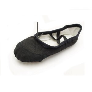Baletki bawełniane Dance czarne - Get Spart