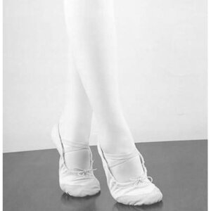 Baletki bawełniane Dance białe - Get Spart